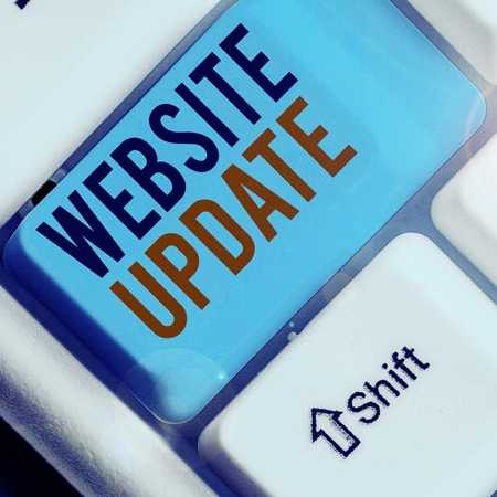 A fun Website Update image.